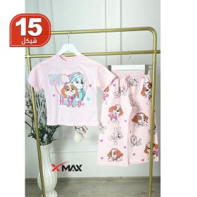 بجامة بناتي مكون من قطعتين ماركة