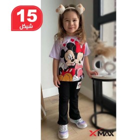 بجامة بناتي مكون من قطعتين ماركة