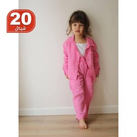 طقم بناتي مكون من ثلاث قطع ماركة