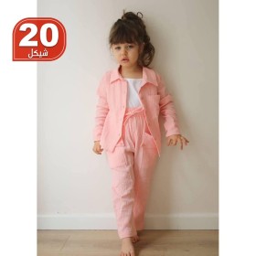 طقم بناتي مكون من ثلاث قطع ماركة